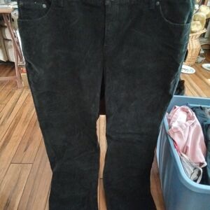 St Johns Black Bay Corduroy Pants 18W